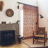 Droppe カーテン ピンクサンド