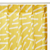 Stickor カーテン イエロー