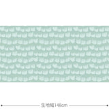 Tulips 生地 ミントグリーン