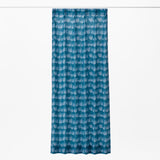 Tulips カーテン ティールブルー