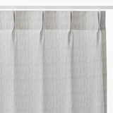 Feather カーテン ライトグレー