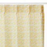 Feather カーテン パステルイエロー