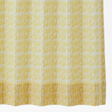 Feather カーテン パステルイエロー