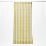 Feather カーテン パステルイエロー