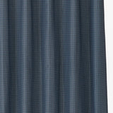 Grid カーテン ブルーグレー
