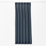 Grid カーテン ブルーグレー