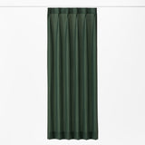 Grid カーテン ダークグリーン