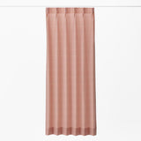 Molene カーテン アンバー レッドパープル