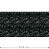 Peony 生地 ブラック