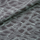 Wave 生地 ダークグレー