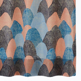 Mountain カーテン ブルー