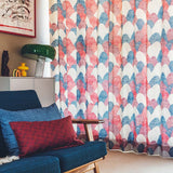 Mountain カーテン ピンク