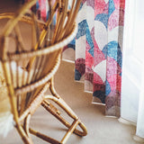 Mountain カーテン ピンク