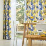 SS atelier (エスエス アトリエ)デザイン Mountain カーテン イエロー