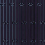 Loop カーテン ネイビーブルー