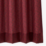 O flower カーテン レッド