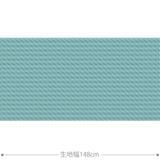 O flower 生地 ライトブルー