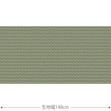 O flower 生地 グリーン