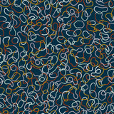 Elastic 生地 ネイビー