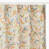 Elastic カーテン クリーム