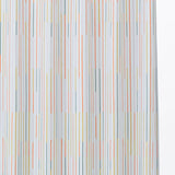 Lines カーテン カーキ オレンジ