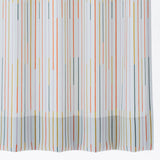 Lines カーテン カーキ オレンジ