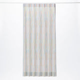 Lines カーテン カーキ オレンジ