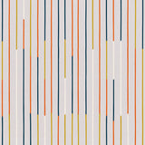 Lines 生地 ネイビー オレンジ