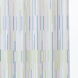 Lines カーテン ネイビー ピンク