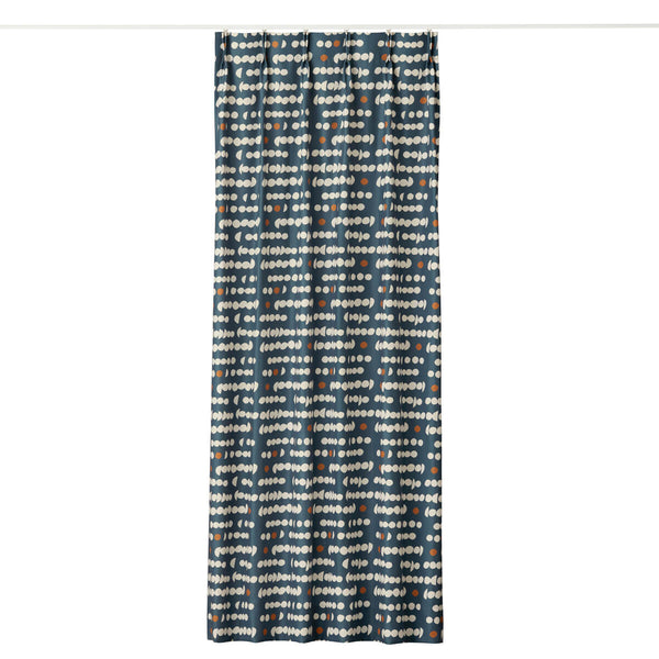 Light dots  カーテン  ネイビー