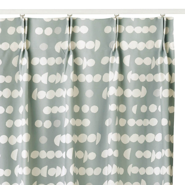Tomoko Murata（ムラタトモコ）の Light dots  カーテン  グレー