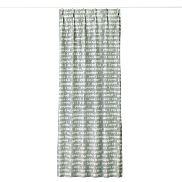 Light dots  カーテン  グレー