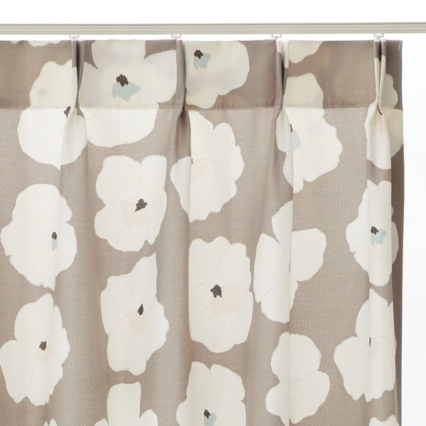 Warhol Garden  カーテン  グレー