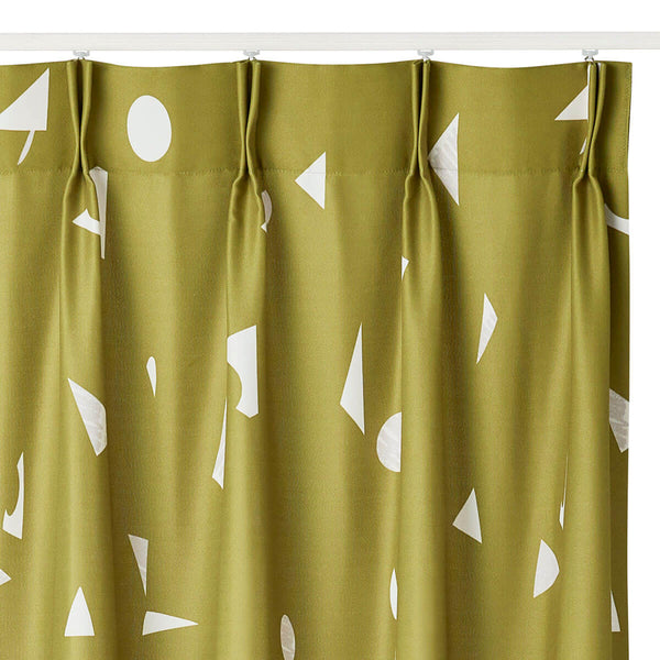 きらきらモビール  カーテン  カーキ