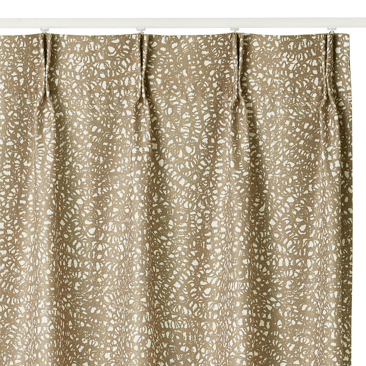 カーテン Koo Eco de Happiness 【1級遮光】 (アイボリー) 200cm×188cm 幅100×2枚組