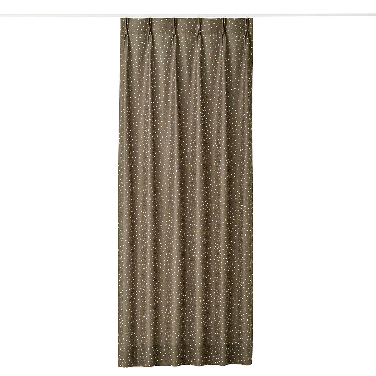 てんてん カーテン グレー アイボリー – トレファトレファ