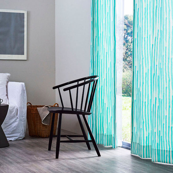 Folkdrakter  カーテン  ブルーグリーン