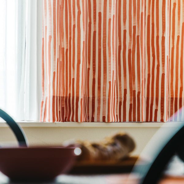 Folkdrakter  カーテン  テラコッタブラウン