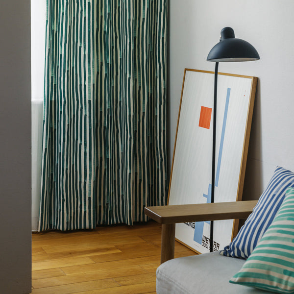 Folkdrakter  カーテン  ダークグリーン