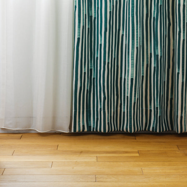 Folkdrakter  カーテン  ダークグリーン