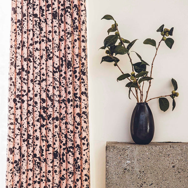 Droppe  カーテン  ピンクサンド