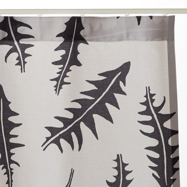 Maskrosblad  カーテン  グレー