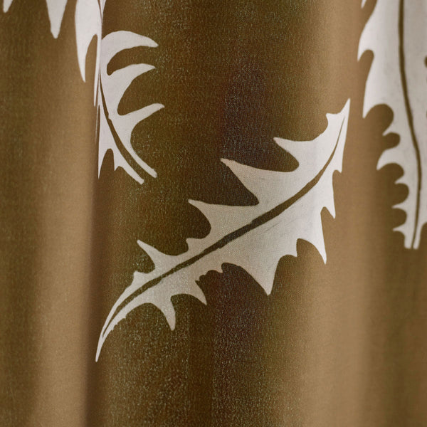 Maskrosblad  カーテン  ブラウン