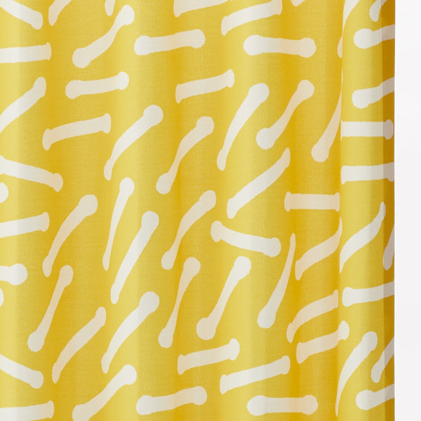 Stickor  カーテン  イエロー
