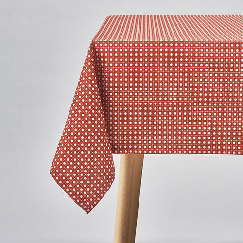 Pierre Charpin (ピエール シャルパン)デザイン Canvas テーブルクロス レッド