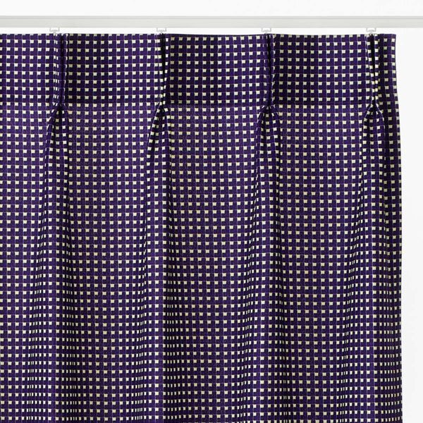 Map  カーテン  ブルーパープル