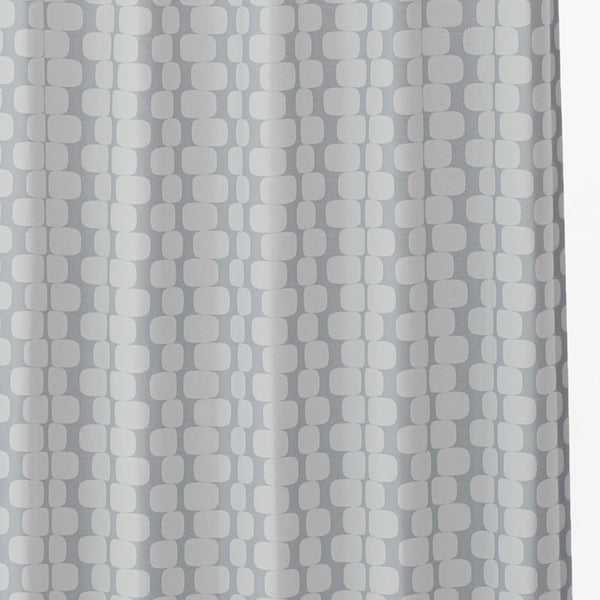 Oval  カーテン  グレー