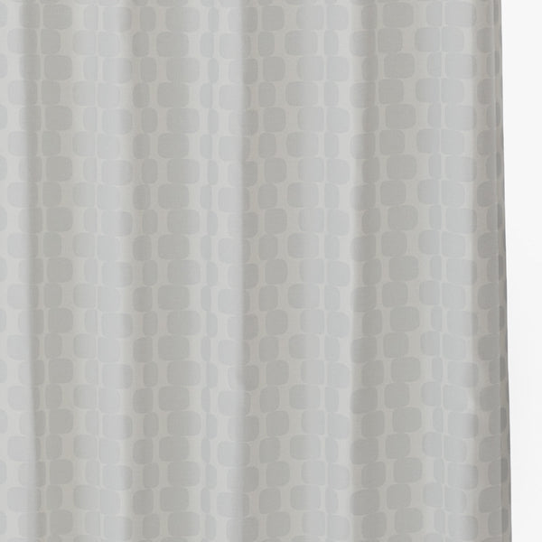 Oval  カーテン  ライトグレー